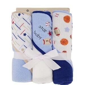 Cudlie Buttons & Stitches Baby Boy 3 Pack Rolled.